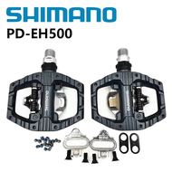 SHIMANO PD-EH500 Pedal Bicycle Pedal Light Action SPD Pedals With Cleat SM-SH56 Original Shimano Ped