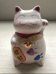 (收藏) 陶瓷招財貓 存錢筒  開運 飾品 擺件