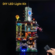 DIY LED Lighting Kit for 70620 Ninja Tower Building Blocks Remote Control Display Lights Only Perfec