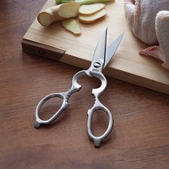 日本霜山 廚房用多功能可拆卸不鏽鋼雞骨剪/料理剪刀