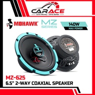 CARACE MOHAWK MZ-625 6.5 2-Way Coaxial Speaker 6.5 Inch 2Way Speaker 140Watts 6.5" Car Speaker MOHAW