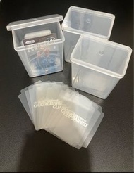 二手 膠盒 收納盒 盒 box boxes collection storage 收納 可放 球星卡 龍珠卡 Pokémon卡 card NBA cards