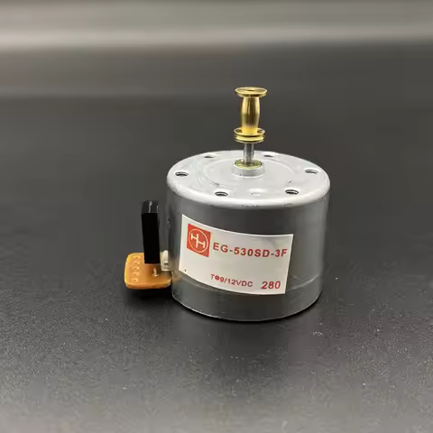 1Pc Turntable Motor 33/45/78 RPM 9-12V DC Motor for Vinyl Record Player Replacement Repair Motor Tur