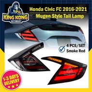 Honda Civic FC 2016 2017 2018 2019 2020 2021 V8 Mugen Style led tail lamp light Lampu Belakang