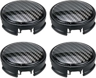Modengzhe 4 Pcs Plastic Snap-in Type Wheel Center Hub Cap 62mm Outer Diameter and 63mm Clip to Clip 