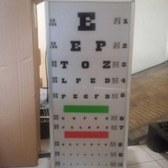 New Snellen Chart Digital + Remote Alat Baca Tes Mata Elektrik / Bagan Mata Elektrik