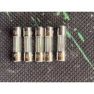 Fuse Ceramic Fuse Tube 5x20mm 125V 250V Assorted Types (1 piece) Solder Fuse Base 5x20mm(1 pair)