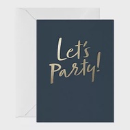 【Card Nest 】Let’s Party! (mini) 文字系列萬用卡#M1029