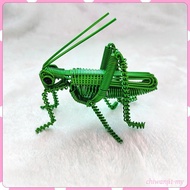 [ChiwanjicdMY] Grasshopper Figurine,Grasshopper Statue,Locust Sculpture Locust Figurine Artwork