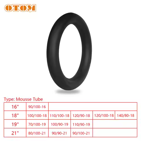 OTOM 16/18/19/21 Inch Motorcycle Sponge Tire Mousse Tubes Inner Tube Tyre Universal For KTM HONDA YA