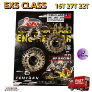 EX5 HP / EX5 DREAM RACING GEAR SET 2 3 4 "GP RACING"