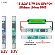 5/10PCS 1S 3.2V 3.7V 3A LiFePO4 / Lithium Li-ion BMS PCM Battery Protection Board Pcm For 18650 3265