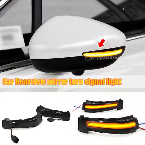 For Peugeot 508/Citroen Sega/C4L/DS5 rearview mirror flow turn signal flow modification