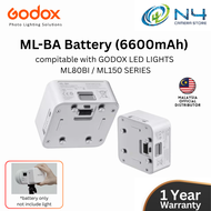 Godox VB26 / VB30 / VB20 / ML-BA / WB300P / WB-26 / WB-29B / WB100 / WB87B Speedlight Flash Battery