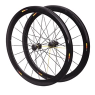 700c 50mm depth Carbon fiber tube hub Mavic cosmic Elite road wheelset bike V brake C brake Aluminum alloy wheels