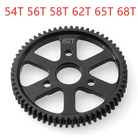 Harden Steel 54T/56T/58T/62T/65T/68T Main Spur Gear 0.8M 32P 3960 for Traxxas 1/10 Summit E-REVO E-M