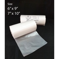Food Packaging Household Economical Plastic Roll Bag / HD ROLL [6" X 9" / 7" X 10"]