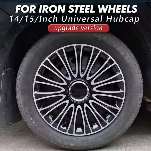 4PCS Car R14 R15 R16Inch Universal Wheel Cover Hubcap Replacement Hub Caps Wheel Rim Cover PP Tire A