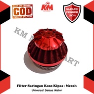 Saringan Udara Variasi Motor Karburator Bebek Beat Vario Scoopy Vixion Mio NMax Filter Koso Model Ki