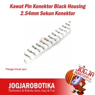 KAWAT PIN KONEKTOR BLACK HOUSING 2.54MM SEKUN KONEKTOR