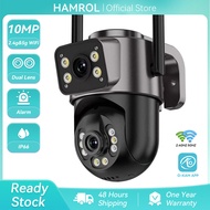 Hamrol 10MP 2.4&5GHz PTZ WiFi Camera AI Motion Detection Outdoor Wireless Security CCTV O-KAM Pro AP