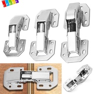 CHAAKIG Cabinet Hinge, Soft Close Hidden Spring Hinges, Noiseless No Pre-drilled Concealed 90 Degree