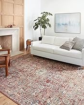 Loloi II Cassandra Collection CSN-03 Rust / Ivory, Traditional 7'-10" x 10' Area Rug