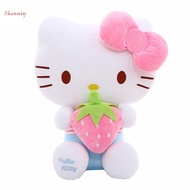 SHINNIY Kawaii Birthday Gift For Kids Sleeping Pillow Girlfriend Girls Strawberry KT Stuffed Toy KT Cat Soft Toys KT Cat Plush Toy Cat Plush Dolls