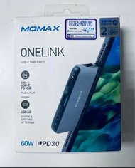 MOMAX ONELINK USB-C Hub PD 60W快充
