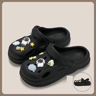 Giày Sục Chạy Bộ Nam Nữ Cao Su Non Êm Chân Dép Sục Cross Đế Cao 5cm Size 36-41 4Seasons Shoe .Store