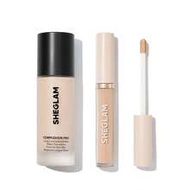 [2Pcs] Complexion Pro Matte เซ็ตรองพื้นและคอนซีลเลอร์ เครื่องสำอางแบรนด์ความงามและเมคอัพสำหรับผู้หญิ