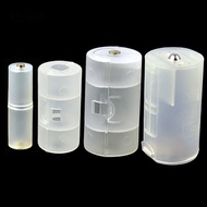 1 Set AAA/AA to C/D Battery Combination Cell Battery Storage Box Adapter AAA AA Holder Case Converte