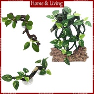AOTO Reptiles Corner Branch Fish Tanks Accessories Habitat Decors for Gecko Climbing