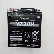 แบตเตอรี่แห้ง (YUASA) X-MAX ( YTZ 8V) บาร์โค้ด: 042185