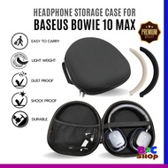 Baseus Bowie 10 Max Headphone Compatible Protective EVA Case Portable Travel Storage Bag Pouch & Hea