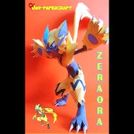 Pokemon Zeraora Papercraft