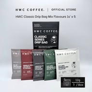 HWC Classic Drip Bag Coffee Gift Box (1's x 5 Flavours)