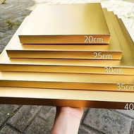 30x30 cake board cake drum/drum cake/ thick cake base high cake base/ gold cake base cake board papa