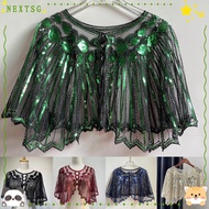 NEXTSG Shawl Beaded Fashion 1920s Women Party Shawl