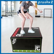 [Prasku2] 3 in 1 Soft Plyometric Jump Box Plyometric Box Plyo Box Anti Slip 24" 20" 16" Jumping Box 
