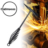 Chgimposs tay cầm lò xo độ cứng cao derusting Hàn xỉ búa cho hàn