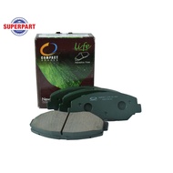 ผ้าดิสเบรคหน้า CRV ปี 02-06 COMPACT LIFE(ML)(ML-663) (สินค้าจะได้รับตามรูปภาพ)