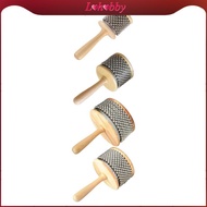 Lohobby Wooden Hand Fun Metal Beaded Instrument Kids Gift Music Toy Portable for Music