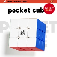 YJ Pocket Magic Cube 3x3 4x4 5x5 Mini Magnetic Speed Professional Smooth Turning Puzzle Toy Rubik Cu