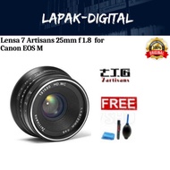 7artisans lens 7Artisans lens 7 artisan lens 25mm f1.8 for Canon EOS-M
