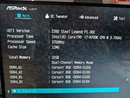 ASRock Z390 i7-8700K 512SSD 32GB RAM RTX 3080 電腦主機