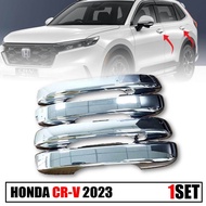 ครอบมือจับประตู กันรอยมือจับ ครอบมือเปิดประตู รุ่น ฮอนด้า HONDA CR-V CRV ปี 2023 - 2024 จำนวน 4 ชิ้น