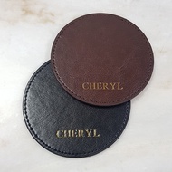 Customised Leather Coaster