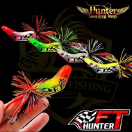 Hunter FT Jump Frog 5cm/11g Umpan Katak Tiruan Casting Toman Haruan Thailand Fishing Lures Snakehead