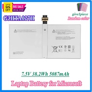 G3HTA027H DYNR01 Laptop Battery for Microsoft Surface Pro 4 Pro4 1724 12.3" Series Tablet DYNRO1 G3H